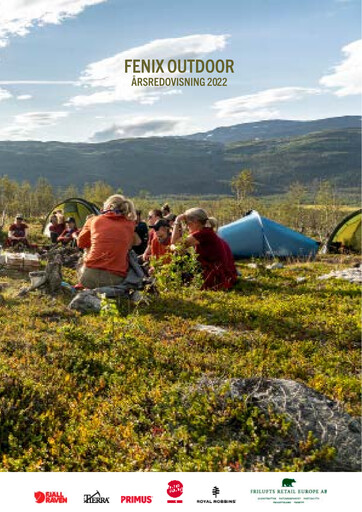 Thumbnail Fenix Outdoor Annual Report 2022