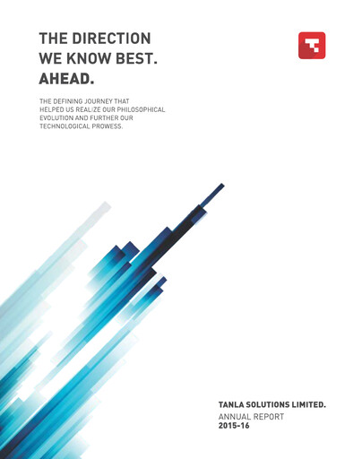 Thumbnail TANLA Annual Report 2015-2016
