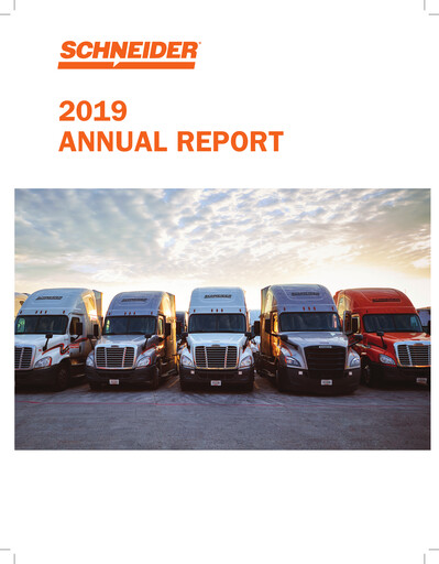 Thumbnail Schneider National Annual Report 2019
