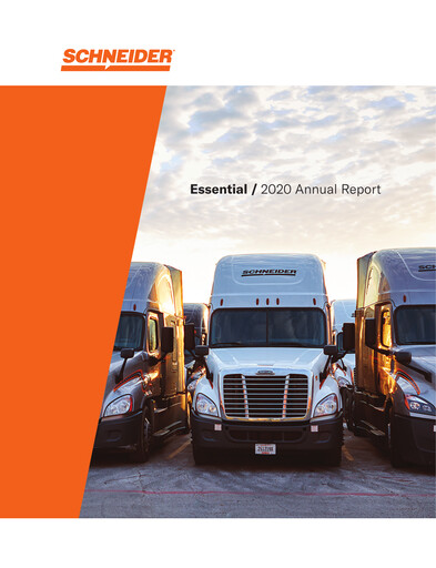 Thumbnail Schneider National Annual Report 2020