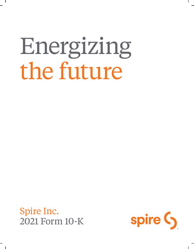 Thumbnail Spire Inc. Annual Report 2021
