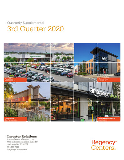 Thumbnail Regency Centers
 Quarterly Report 2020-q3