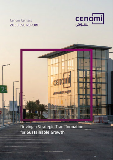 Miniature Cenomi Centers (Arabian Centres Company) Rapport ESG 2023