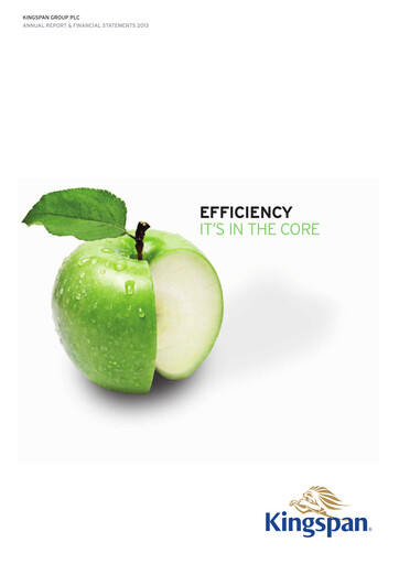 Thumbnail Kingspan Group Annual Report 2013