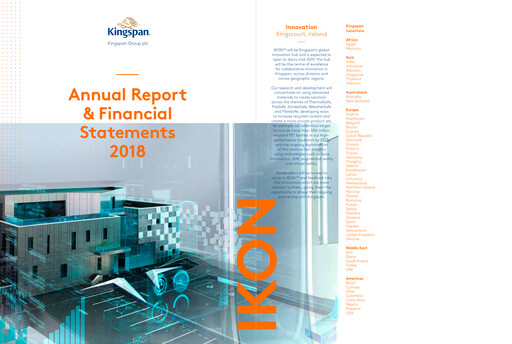 Thumbnail Kingspan Group Annual Report 2018
