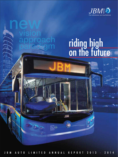 Thumbnail JBM Auto Annual Report 2013-2014