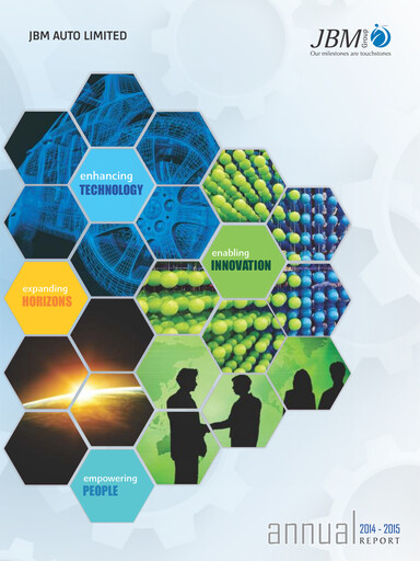 Thumbnail JBM Auto Annual Report 2014-2015