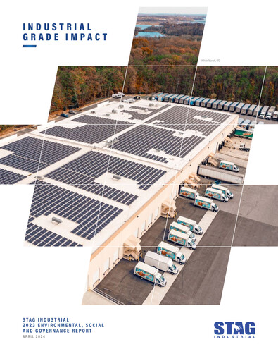 Thumbnail STAG Industrial ESG Report 2023