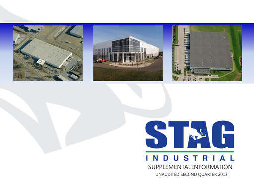 Miniature STAG Industrial Rapport trimestriel 2013-q2