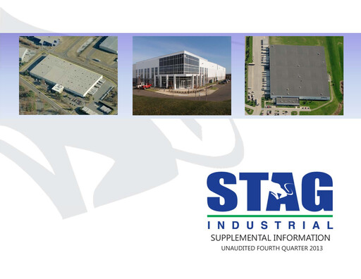 Miniature STAG Industrial Rapport trimestriel 2013-q4