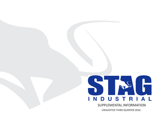 Miniature STAG Industrial Rapport trimestriel 2016-q3