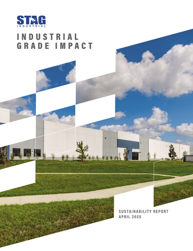 Thumbnail STAG Industrial Sustainability Report 2024