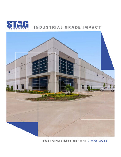 Thumbnail STAG Industrial Sustainability Report 2025