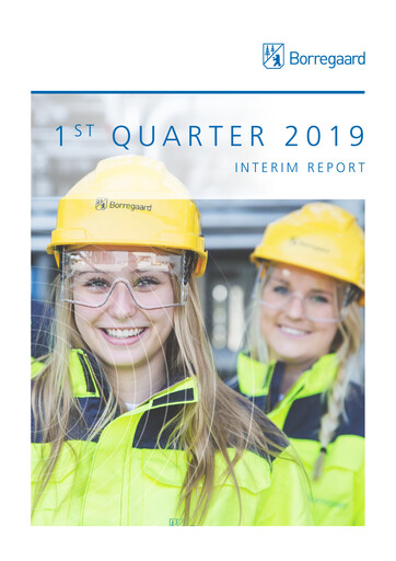 Thumbnail Borregaard Quarterly Report 2019-q1