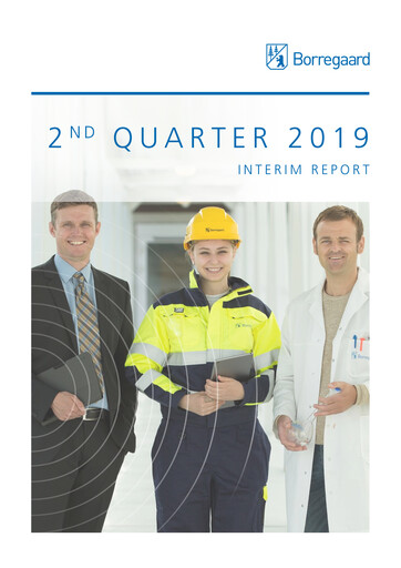 Thumbnail Borregaard Quarterly Report 2019-q2