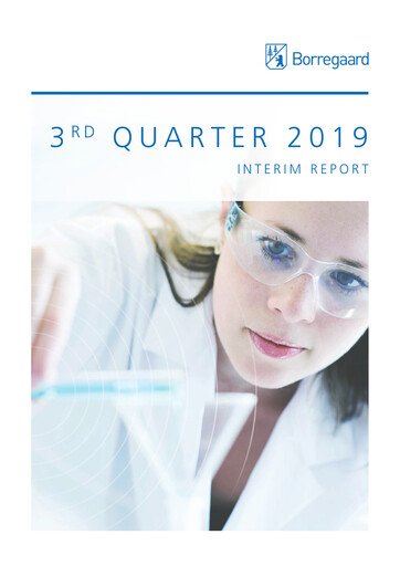 Thumbnail Borregaard Quarterly Report 2019-q3