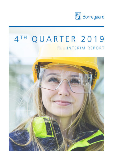 Thumbnail Borregaard Quarterly Report 2019-q4