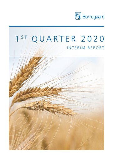 Thumbnail Borregaard Quarterly Report 2020-q1