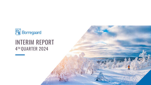 Thumbnail Borregaard Quarterly Report 2024-q4