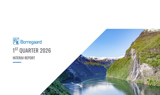 Miniature Borregaard Rapport trimestriel 2026-q1
