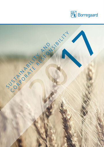 Vorschaubild Borregaard Nachhaltigkeitsbericht 2017