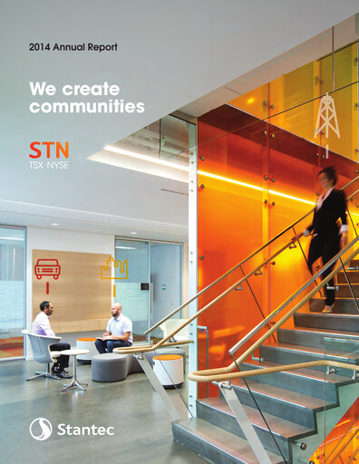 Thumbnail Stantec Annual Report 2014
