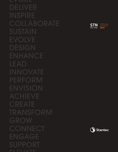 Thumbnail Stantec Annual Report 2018