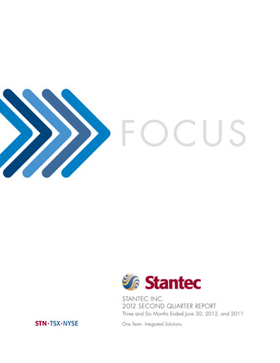Thumbnail Stantec Quarterly Report 2012-q2