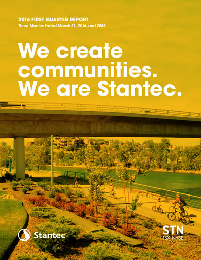 Thumbnail Stantec Quarterly Report 2016-q1