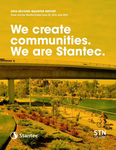 Thumbnail Stantec Quarterly Report 2016-q2