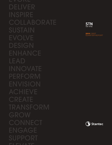 Thumbnail Stantec Quarterly Report 2019-q1