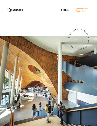 Thumbnail Stantec Quarterly Report 2020-q2