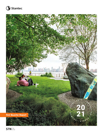 Thumbnail Stantec Quarterly Report 2021-q1