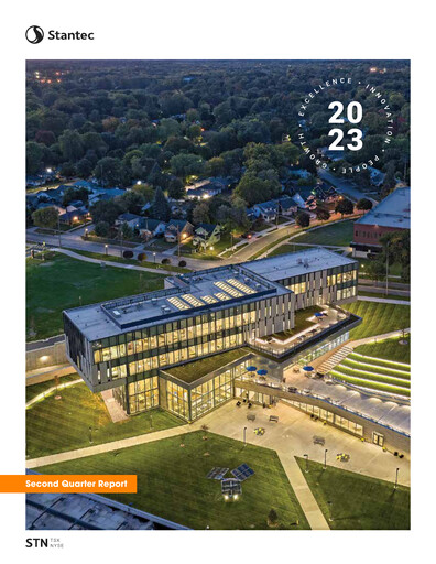 Thumbnail Stantec Quarterly Report 2023-q2