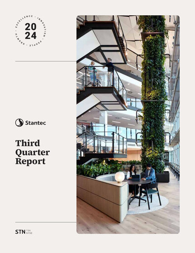Thumbnail Stantec Quarterly Report 2024-q3