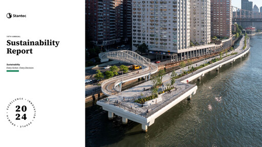 Thumbnail Stantec Sustainability Report 2024