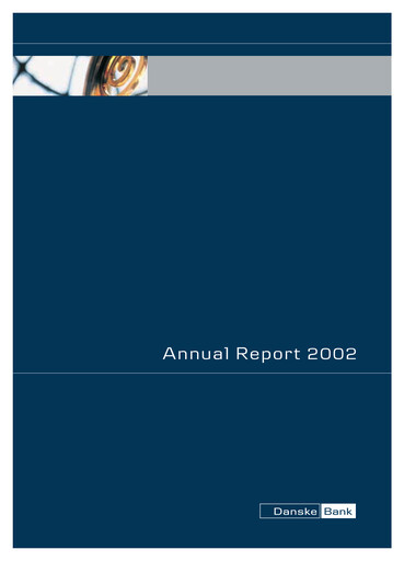Thumbnail Danske Bank
 Annual Report 2002