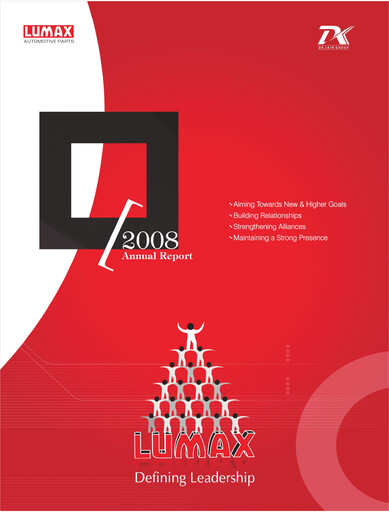 Thumbnail Lumax Industries Annual Report 2007-2008