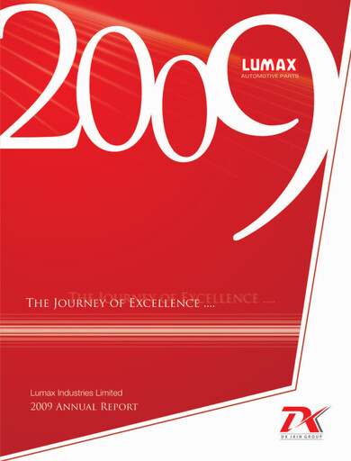 Thumbnail Lumax Industries Annual Report 2008-2009