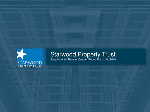 Thumbnail Starwood Property Trust Quarterly Report 2014-q1