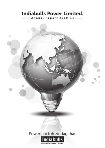 Vorschaubild RattanIndia Power Jahresbericht 2010-2011