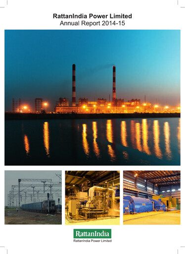 Miniature RattanIndia Power Rapport annuel 2014-2015