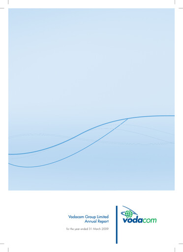 Miniature Vodacom
 Rapport annuel 2009
