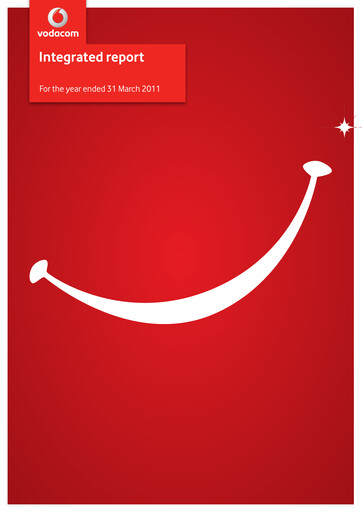 Miniature Vodacom
 Rapport annuel 2011