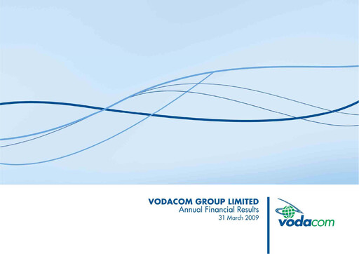 Thumbnail Vodacom
 Financial Statement 2009