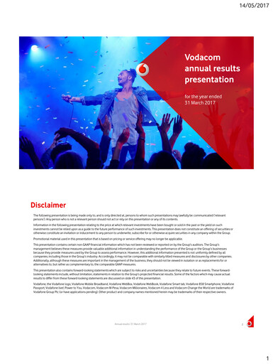 Thumbnail Vodacom
 Financial Statement 2017