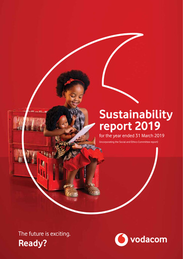Thumbnail Vodacom
 Sustainability Report 2019