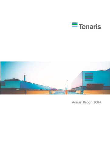 Thumbnail Tenaris Annual Report 2004