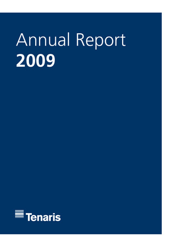 Thumbnail Tenaris Annual Report 2009