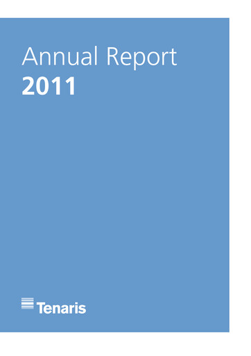 Thumbnail Tenaris Annual Report 2011